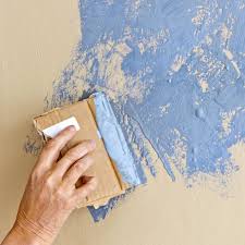 Wondering how to paint a wall? How To Rough Up A Wall With Paint Wall Painting Wall Painting Techniques Faux Painting
