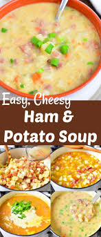 Ham And Potato Soup Creamy Comforting Soup And A Great Way To Use Leftover Ham Ham And Potato Soup Ham And Bean Soup Chowder Recipes