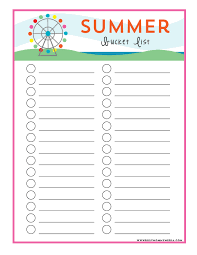 summer-bucket-list - Busy Mommy Media