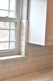 Subway Kitchen Backsplash Around Window Google Search Kitchen Tiles Backsplash Trendy Kitchen Backsplash Kitchen Window Sill