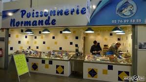 Mardi 29 Septembre 2015 Poissonnerie Normande Quartier Des Halles Centrales Le Havre Normandie France Normandie France Normandie Poissonnerie