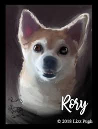 Rory Fast C 2018 Lizz Pugh Dog Paintings Animal Paintings Pets