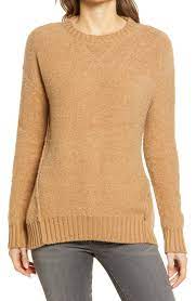 > snap cowl neckline is feminine and conservative. Caslon Calson Cozy Pullover Sweater Nordstrom Rack