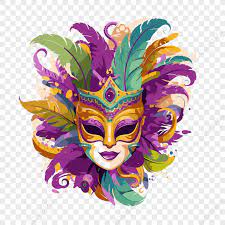 Photo de Mardi Gras Clipart Gratuit Une Illustration Dun Masque De Carnaval  Avec Des Plumes Colores Et Des Dcorations De Dessin Anim  Vecteur,dcoration,gras,plumes De Carnaval, dcoration, carnaval,  dcoration de plumes Graphique images