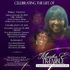 Bernice Quarterman Ponder, Louisville, GA departed this life April 16, 2020  in Louisville, GA. Graveside services will be held at 11:00 A.M.,  Wednesday, April 22, 2020 at Chor DeLeon Society Cemetery, 8th