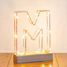 Alphabet of light pendelleuchte led rund von artemide: Light Up Letters M Alphabet Lights A Z Bedroom Living Room Etsy Norway