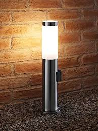 3.8 out of 5 stars. Auraglow Outdoor Ip44 Stainless Steel Post Light With 240v Power Outlet Plug Socket Warm White Amazon Co Uk Lighting