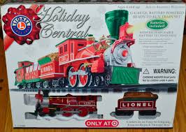 High gloss paint job with. G Model Train Lionel Holiday Central Christmas Train Set Battery Operated Remote For Sale Online