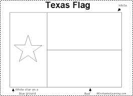 When texas became the 28th state of the union on december 29, 1845, its national flag became the state flag. Texas Flag Coloring Page Coloring Home