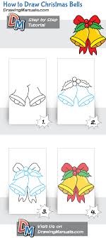 How To Draw Christmas Bells Christmas Bells Drawing Christmas Drawing Christmas Bells