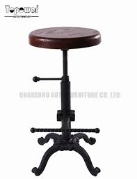 Bar height, counter height, backless, swivel Industrial Bar Stools Vintage Kitchen Island Chair Swivel Counter Stool Height Adjustable 17 7 24inch Home Bar Furniture Home Semo Es