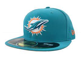 New Era Miami Dolphins Onfield Fitted Hat In 2021 Miami Dolphins Hat Miami Dolphins Fitted Hats