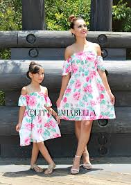 Off The Shoulder Dress Mommy And Me Outfits Mother Daughter Matching Dresses Mom Mother Daughter Matching Outfits Mom Daughter Outfits Mother Daughter Fashion