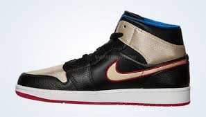 We have 100% secure online payment verified by our verisign secure site certificate and take visa and mastercard. Air Jordan 1 Mid Black Gold Red Blue Sneakernews Com