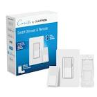 Diva Smart Dimmer Switch 3-Way Kit with Pico Paddle Remote  for Caseta Smart Lighti    DVRF-PKG1D-WH-RC Lutron