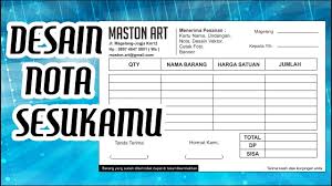 Maybe you would like to learn more about one of these? Tutorial Coreldraw Pemula Cara Membuat Desain Nota Sesukamu Tutorial Lengkap Youtube