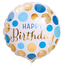 Our birthday balloons change from time to time to keep up with current trends or availability; 70th Birthday Balloons Personalised Inflated Balloon Bouquet Gold