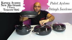 Cheap cookware sets, buy quality home & garden directly from china suppliers:karaca bio granit purple 7 parça tencere seti enjoy free shipping worldwide! Karaca Avanos New Bio Granit 7 Parca Tencere Seti Paket Acilimi Detayli Inceleme Youtube