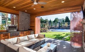 You may even want to add a seating area with an outdoor television to create an outdoor living room. 38 Beautiful Backyard Pavilion Ideas Design Pictures Designing Idea