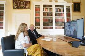 11 downing street, the press secretary said. Boris Johnson And Carrie Symonds Offer Glimpse Of Baby Son Wilfred As They Speak To Midwives London Evening Standard Evening Standard