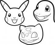Coloriageetdessins.com vous offre la possibilité de colorier ou imprimer votre dessin pikachu kawaii en ligne ce site spécialisé vous offres des dizaines de coloriages de pokemon pikachu gratuits. Coloriage Dessin Pokemon Facile A Colorier Dessin Dessin A Imprimer