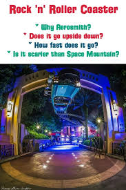 Does Rock N Roller Coaster Go Upside Down Plus G Force Speed And How Many Loops