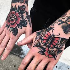 Pin By Murilo Scheffel On Tatuirovki In 2021 Hand Tattoos Traditional Hand Tattoo Full Sleeve Tattoos
