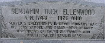 Benjamin Tuck Ellenwood (1748-1826)