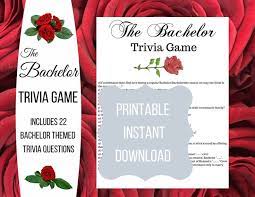 Built by trivia lovers for trivia lovers, this free online trivia game will test your ability to separate fact from fiction. The Bachelor Tv Show Trivia Game Matt James Abc Bachelor Watch Party Games The Bachelor Abc Viewing Party Bachelor Nation Printable The Bachelor Tv Show Viewing Party Watch Party