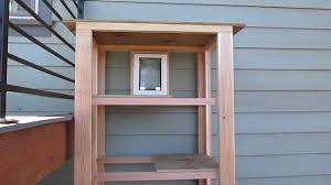Diy outdoor cat house ideas can be made of simple, repurposed materials. Easy Diy Catio Outdoor Cat Enclosure Youtube