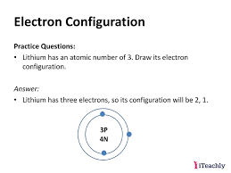 The kossel shell structure of lithium. Structure And Properties Of Matter Electron Configuration Ppt Download