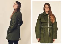 School Project Trench Coat Inspired By Maison Ullens Stylism Florence Parmentier Photo Quentin Felix Model Gabriella D Addiego