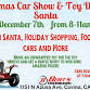 Christmas Car Show & Toy Drive with Santa event image