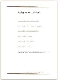 1 фраза в 1 тематике. Bewerbung Anlagenverzeichnis Vorlage Muster Beispiel Download