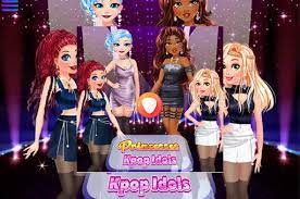 Juegos de kpop y de habilidad online. Princesses K Pop Idols Juegos Gratis