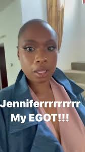 It’s my 56th birthday and what a gift my friend Jennifer Hudson gave to me. 