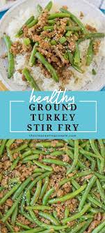 Spicy Ground Turkey Stir Fry Recipe Ground Turkey Recipes Healthy Healthy Ground Turkey Ground Turkey Recipes