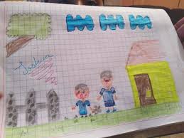 Brillantina Cuentacuentos Show Que Bonito Dibujo Hizo Joshua Acerca Del Audio Cuento De Este Jueves El Nino Y Los Clavos Felicidades Campeon Te Quedo Hermoso Muchas Gracias Por Compartirlo A