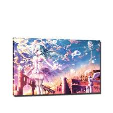 Anime Manga Bild Auf Leinwand 60 X 40 Cm Fertig Gerahmte Kunstdruck Bilder Als Wandbild Bilder Comic B Gerahmte Kunstdrucke Bilder Leinwand Kunstdruck