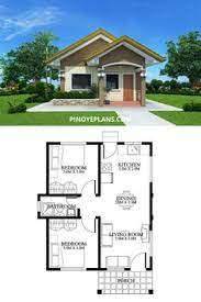 Efficient room planning, three bedrooms, double garage. 11 2 Bedroom House Design Ideas 2 Bedroom House Design House Design 2 Bedroom House