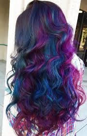 Cosmic Oil Slick Hair Colors Ideas Hair Styles Oil Slick Hair Color Dyed Hair