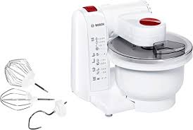 Dank drei verschiedenen kocharten, mit rezept oder kreativ. Amazon De Bosch Mump1000 Kuchenmaschine 600w Mit 3 Aufsatzen