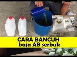 Cara guna baja ab hidroponik. Cara Bancuh Baja Ab Serbuk Lebih Jimat Youtube