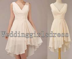 Ce type de vêtement est adapté à toutes les morphologies pour les femmes. Courroie Trapeze Ivoire Empire V Cou Robe Courte De Mousseline De Soie Prom Robe Robe De Unique Bridesmaid Dresses Chiffon Dress Short Ivory Bridesmaid Dresses