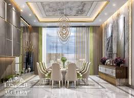 Neutral dining room from hgtv green home 2008 5 photos. Modern Dining Room In Dubai Luxury Villa Architect Magazine
