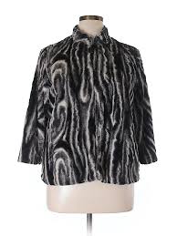 Check It Out Alfred Dunner Faux Fur Jacket For 15 99 On Thredup
