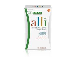 Alli Diet Weight Loss Supplement Pills Orlistat 60mg Capsules 120 Ct