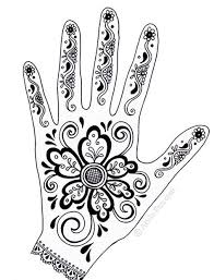 Cara Melukis Henna Sendiri Untuk Pemula Di 2020 Dengan Gambar Desain Henna Henna Cara Melukis
