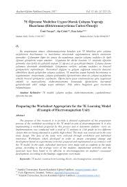 Bu yazımızda kpss yani kamu personeli seçme sınavına yönelik bilgi vereceğiz.liseden mezun olan her öğrenci kpss sınavını duymuştur. 7e Ogrenme Modeline Uygun Olarak Calisma Yapragi