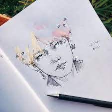 Su Art Idol I Want To See The Video Already Btsfanart Btsart Fanart Bts Kpop Kpopfanart Kpopart Bangtan A Risunki Illyustracii Artbuki
